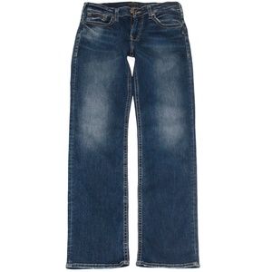 Silver Jeans Co Grayson Straight Leg Size 32x34 Mens Denim Excellent Condition!